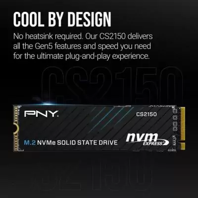 PNY - CS2150 1TB SSD interne M.2 - Compact et performant