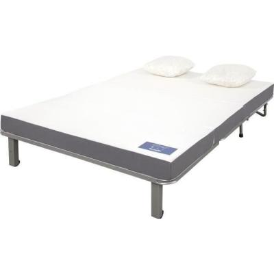 Banquette BZ 2 places Gris - Compact et confortable