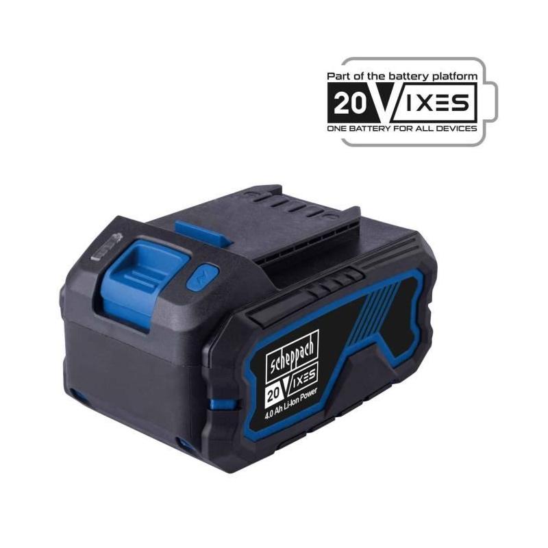 Batterie 4.0Ah 20V - universelle pour SCHEPPACH 20V IXES
