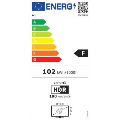 TV QLED 65'' 4K 144Hz HDR10+ Google TV - 4xHDMI 2.1