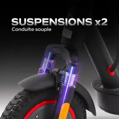 Trottinette électrique pliable UrbanGlide Ride 100 MAX - 350W - Noir Trottinette électrique pliable UrbanGlide Ride 100 MAX - 350W - Noir