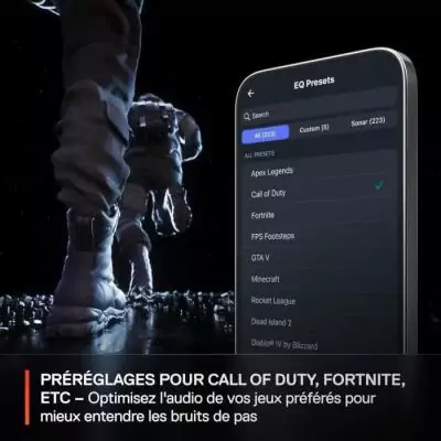 Casque Gaming Sans Fil SteelSeries Arctis Nova 3XW - Autonomie 40h