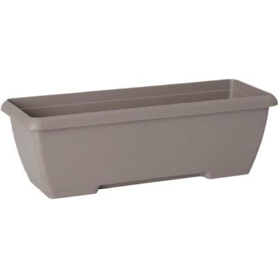 Jardinière GARDEN ID Teramo Taupe 60 cm - Solide & Eco-friendly