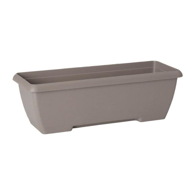 Jardinière GARDEN ID Teramo Taupe 60 cm - Solide & Eco-friendly