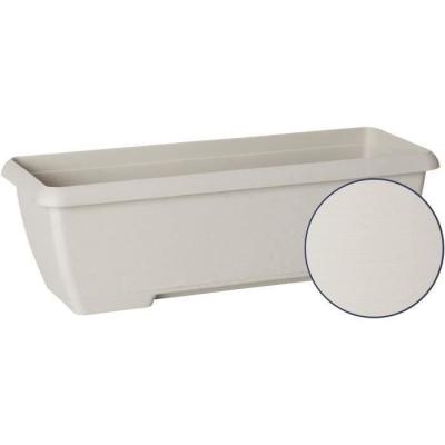 Jardinière design Teramo Blanc 60 cm - Résistant et éco-friendly