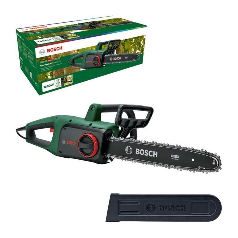 Tronçonneuse électrique Bosch UniversalChain 35 - 1800W, 35cm