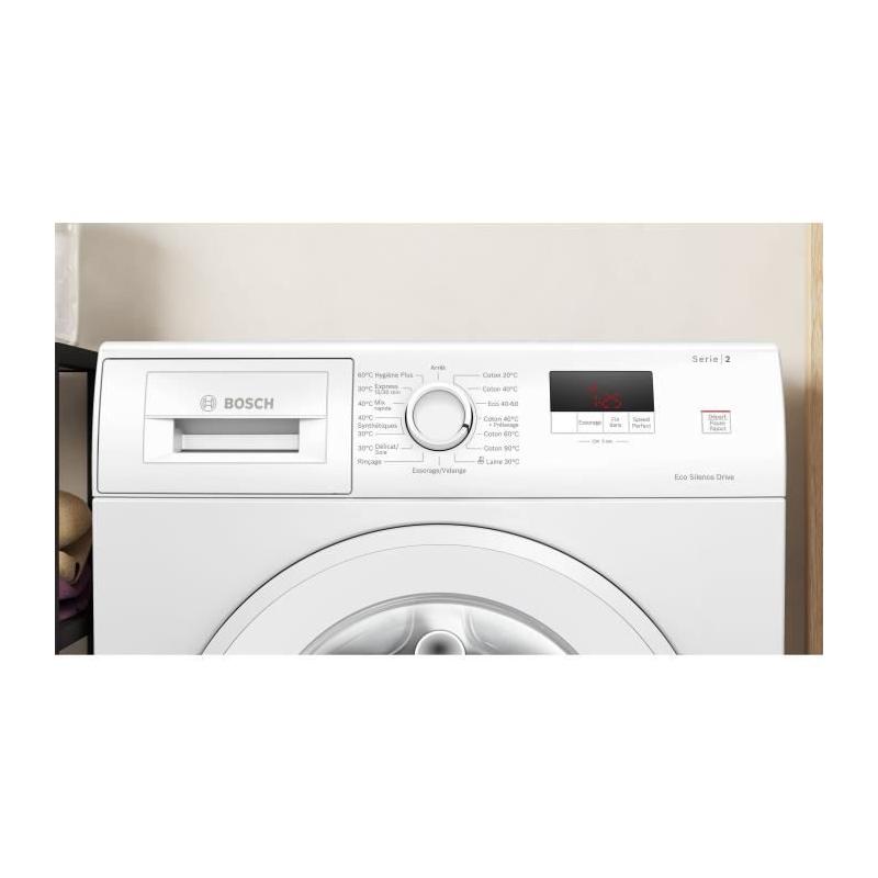 Bosch Serie 2 WGE02406FR machine à laver Charge avant 7 kg 1400 tr/min Blanc