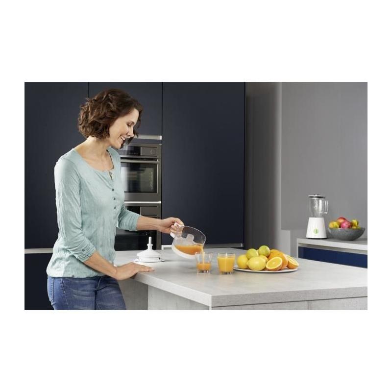 Presse-agrumes Braun CJ3000WH blanc - Compact et performant