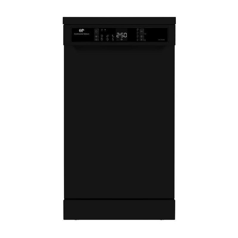 Lave-vaisselle pose libre Continental Edison 10 couverts Noir