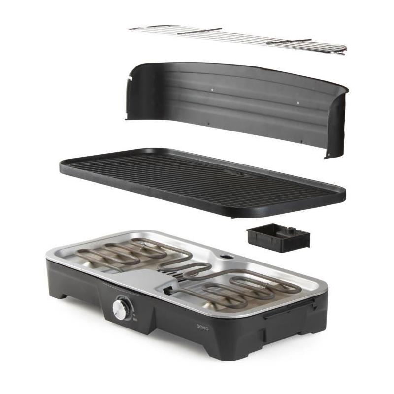 Barbecue de Table Electrique DOMO DO9260G - Puissance 2200W