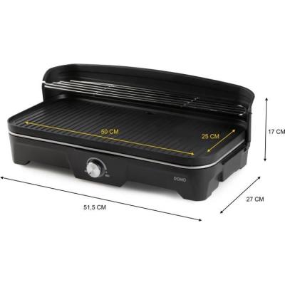 Barbecue de Table Electrique DOMO DO9260G - Puissance 2200W