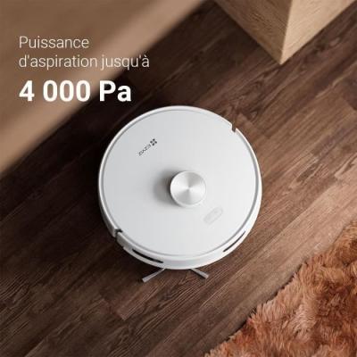 Aspirateur Robot EZVIZ RE5: Puissance 4000 Pa, Navigation LIDAR