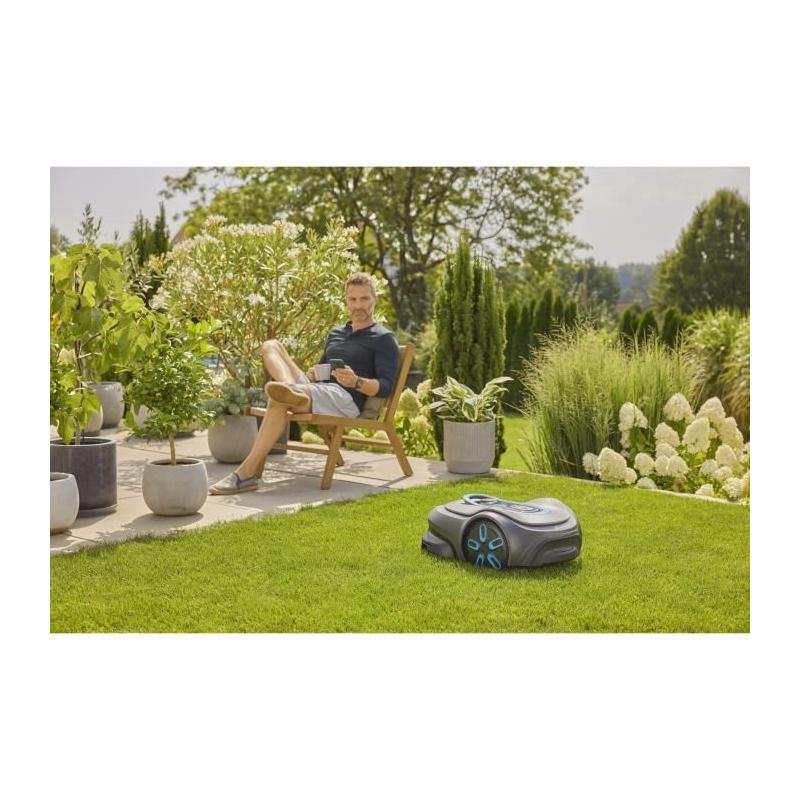 Tondeuse robot GARDENA Smart SILENO max 1200 - 1200 m² - Bluetooth