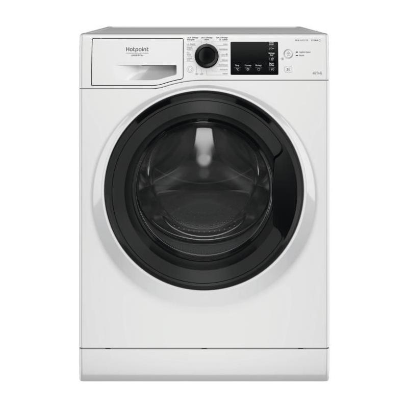 Lave-linge séchant Hotpoint NDB8635KFR - Performant et éco-responsable