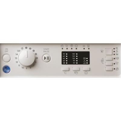 Lave-linge séchant encastrable Indesit - 8 à 6kg - Blanc