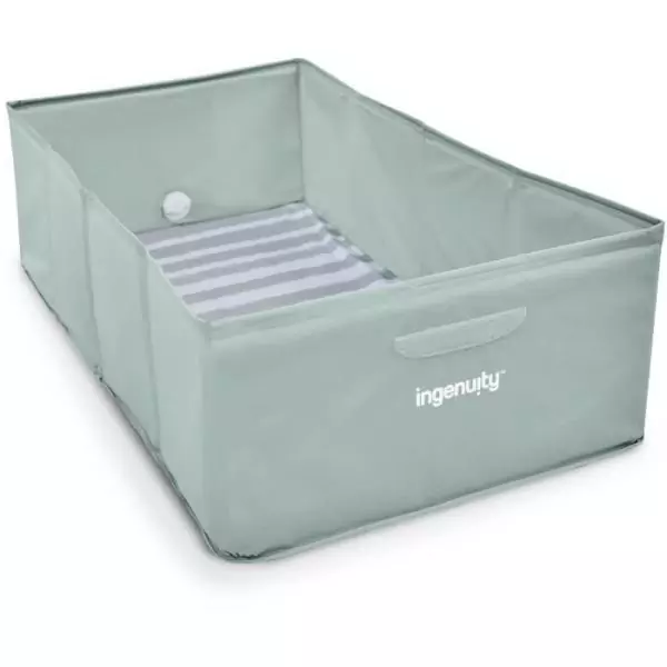 Baignoire bébé pliable - INGENUITY - Nomade - Doublure imperméable - Facile a nettoyer