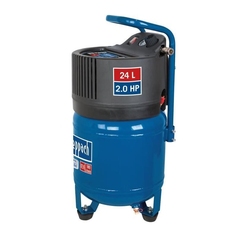 Compresseur d'air vertical Scheppach HC24V - Compact et puissant!