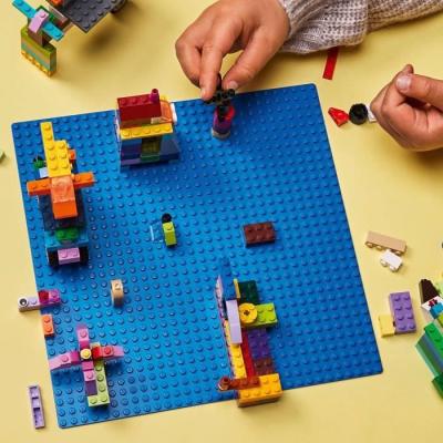 LEGO 11025 Classic La Plaque De Construction Bleue 32x32 - Base pour Construire et Exposer