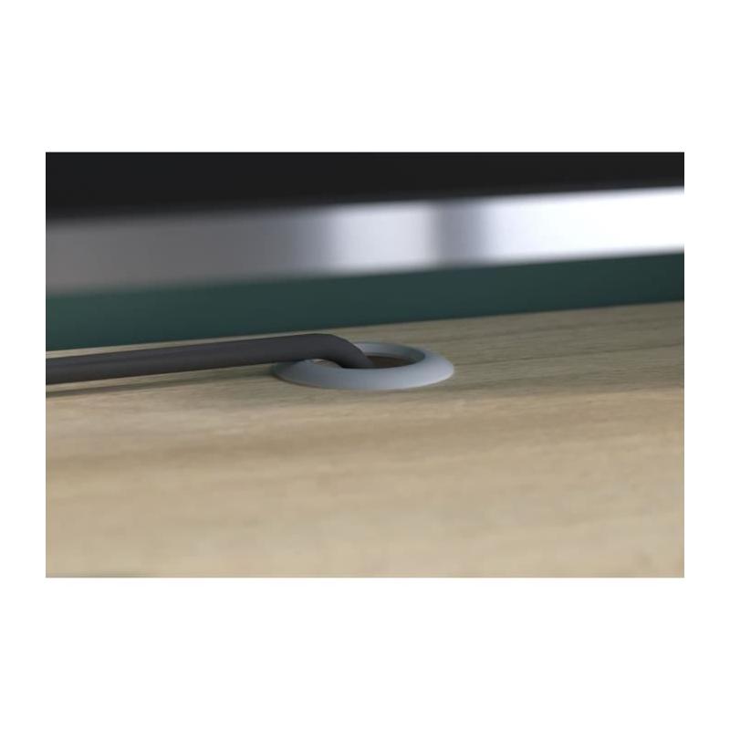 Meuble TV suspendu ou posé LEVIATHAN Chene 138,5 x 40 x 29 cm