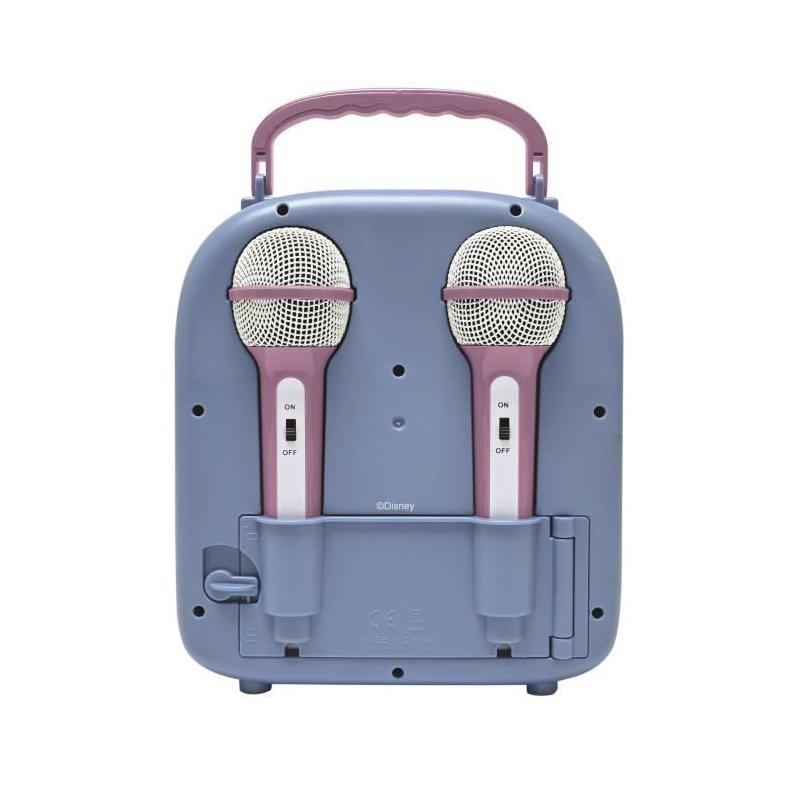 Enceinte Bluetooth avec micros Stitch - Dimensions compactes pour les enfants