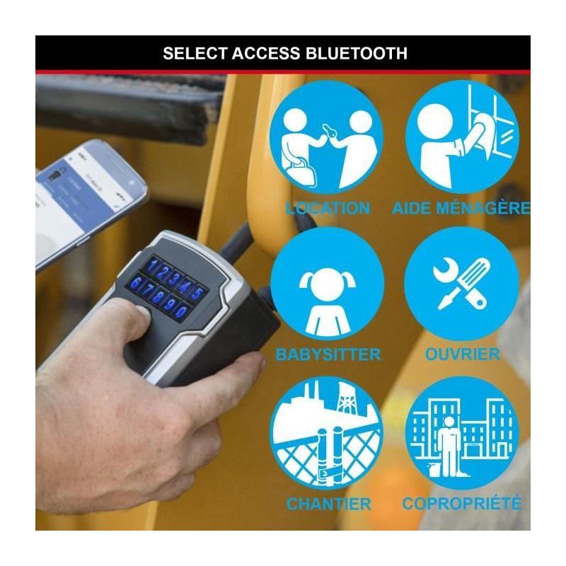 Boîte à Clé Connectée Master Lock - Bluetooth ou Combinaison - Sécurité COFFRE FORT