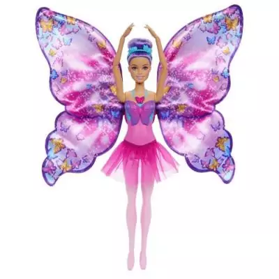 Barbie De Danseuse à Papillon : Poupée 2 en 1 HXJ10