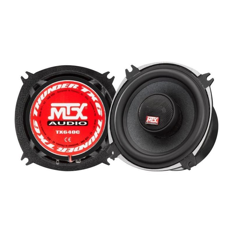 Haut-parleurs voiture MTX TX640C Coaxiaux 10cm 2 voies 70W RMS 