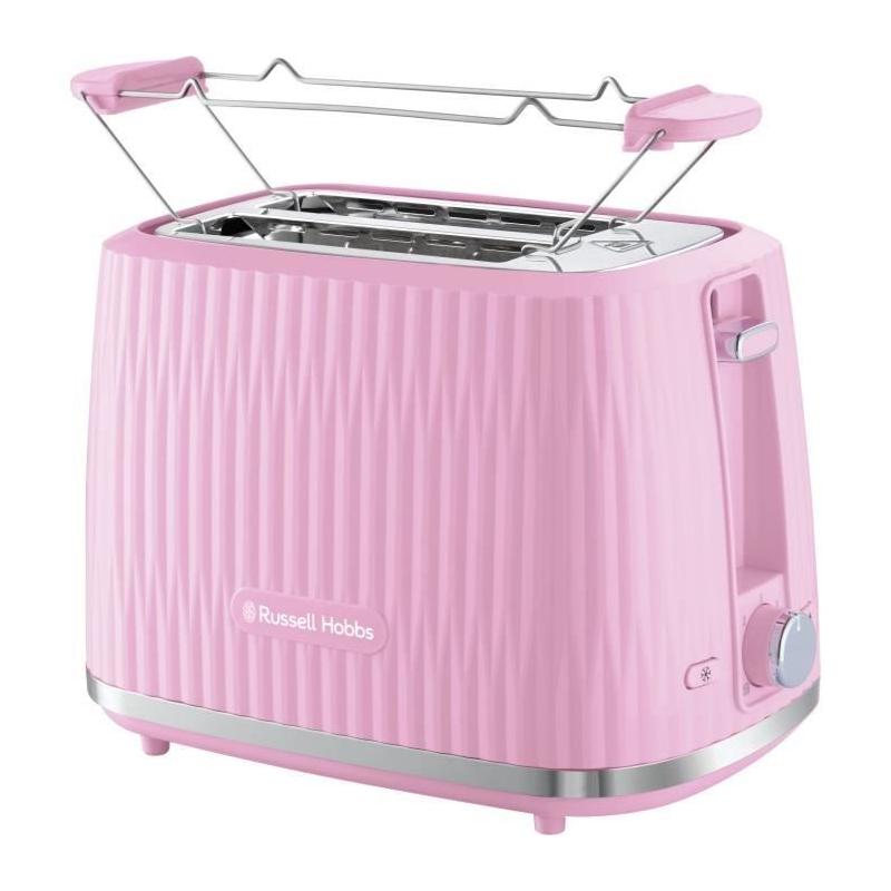 Grille-pain Russell Hobbs Eden - 800W - 2 fentes - Framboise