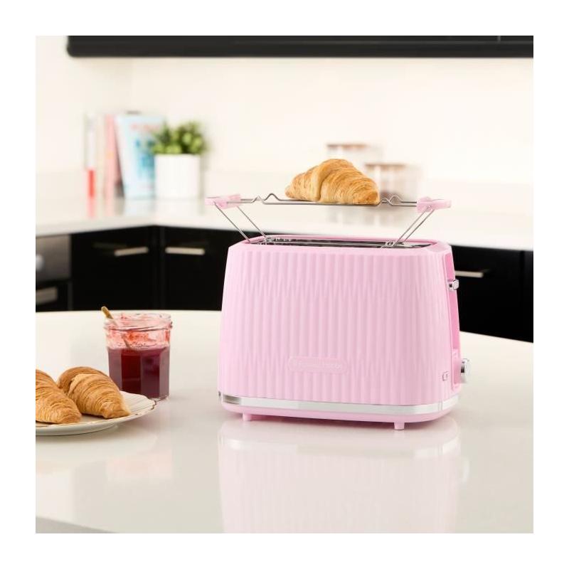 Grille-pain Russell Hobbs Eden - 800W - 2 fentes - Framboise