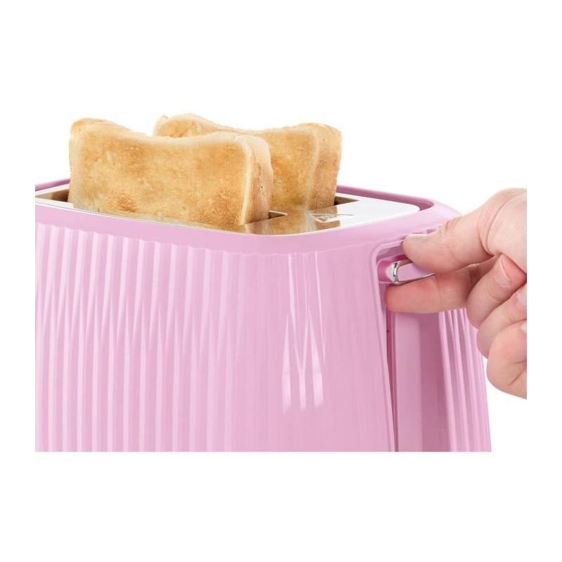 Grille-pain Russell Hobbs Eden - 800W - 2 fentes - Framboise