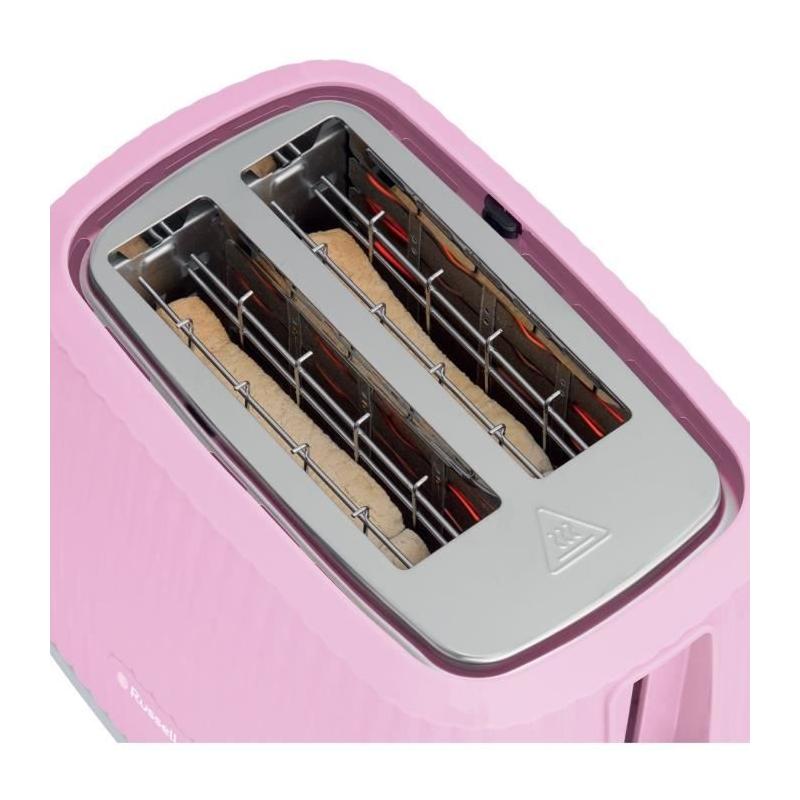 Grille-pain Russell Hobbs Eden - 800W - 2 fentes - Framboise