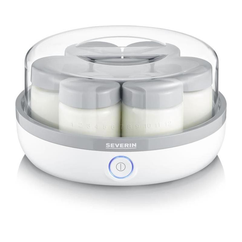 Yaourtière SEVERIN JG 3518 : compacte, pratique et sans BPA