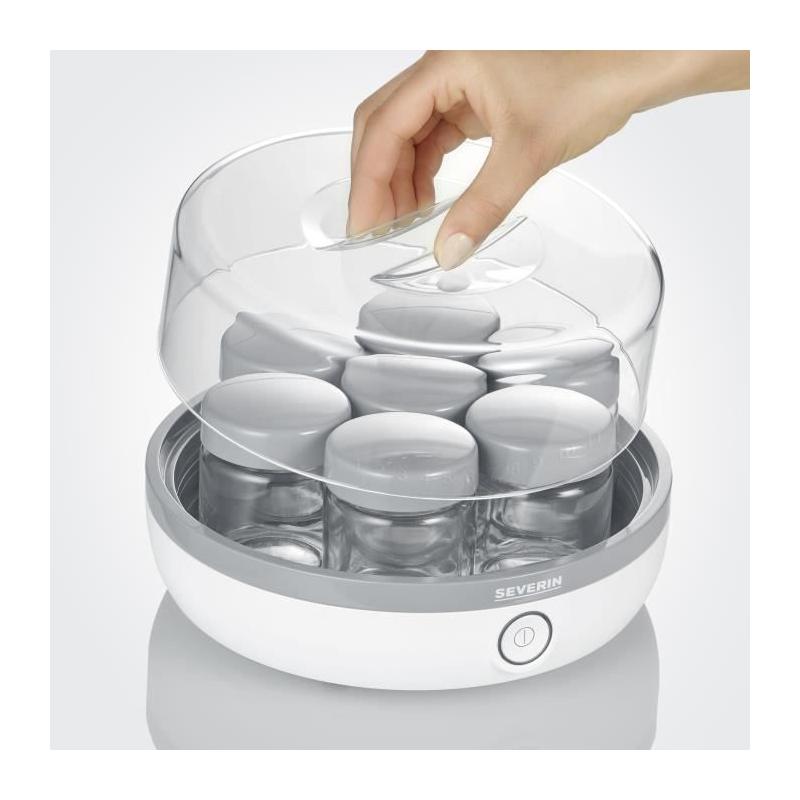 Yaourtière SEVERIN JG 3518 : compacte, pratique et sans BPA