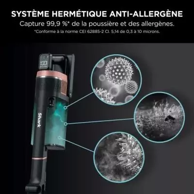 SHARK Stratos IZ400EU: Aspirateur Balai sans fil performant