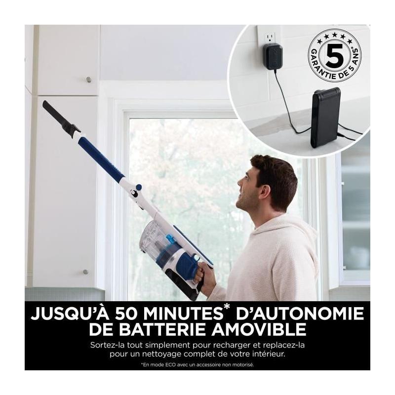 Aspirateur Balai SHARK PowerPro IZ380EU: Puissant et Flexible