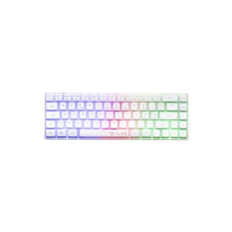 Clavier Gamer sans fil - Rétroéclairage arc-en-ciel - Semi-mécanique