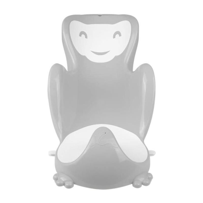 Transat de bain bébécocon© gris charme - Made in France