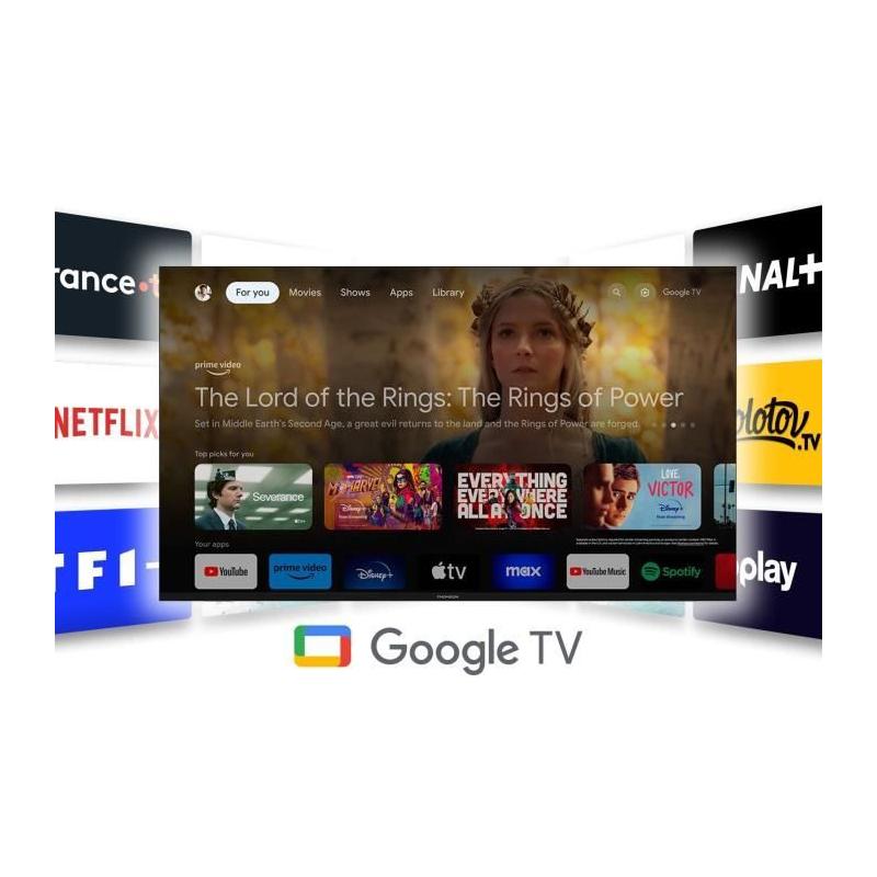 TV QLED 50" 4K HDR Google TV - THOMSON 50QG4S14