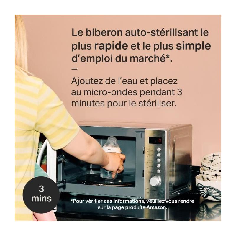 Ensemble Biberon Tommee Tippee Naissance Anti-Colique - Bleu