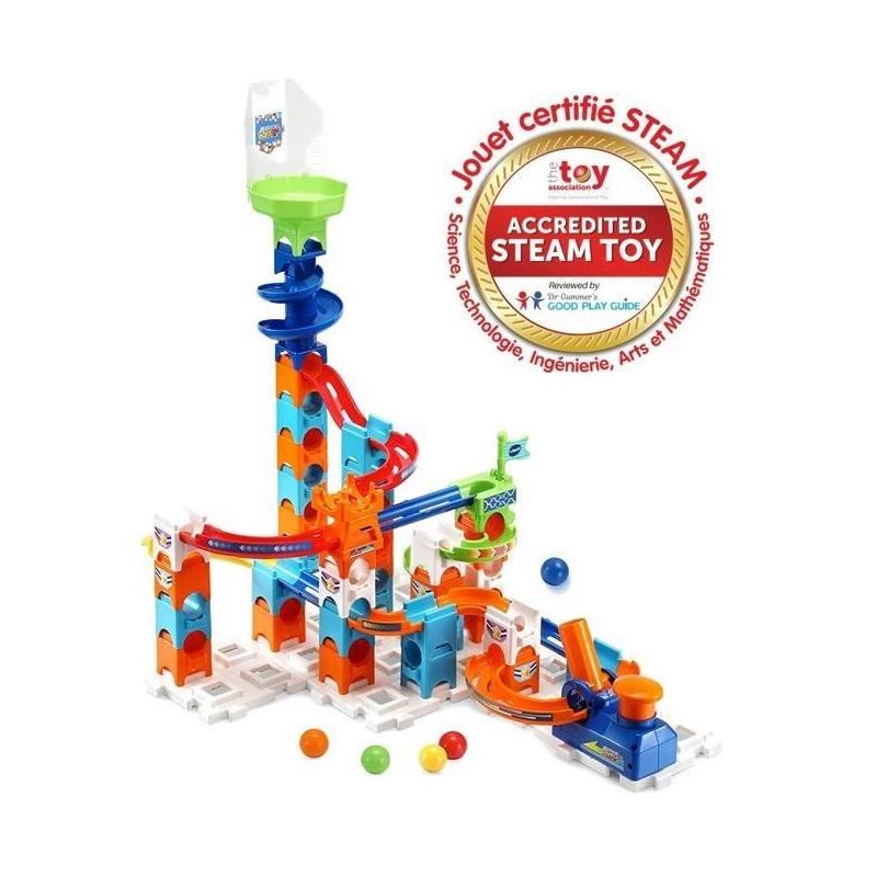 Circuit à billes VTECH Marble Rush - Set Aventure - 61 pièces