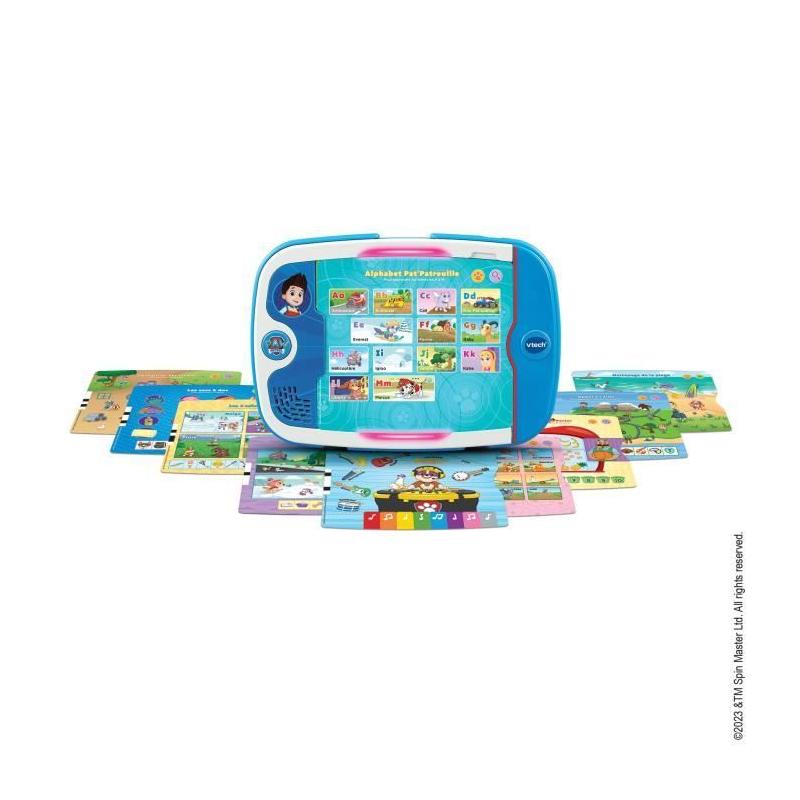 VTECH PAT PATROUILLE - TACTIPAD MISSIONS ÉDUCATIVES : Console Éducative (40x25x6 cm)