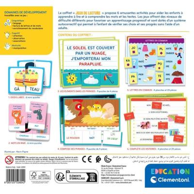 Clementoni Jeux de lecture