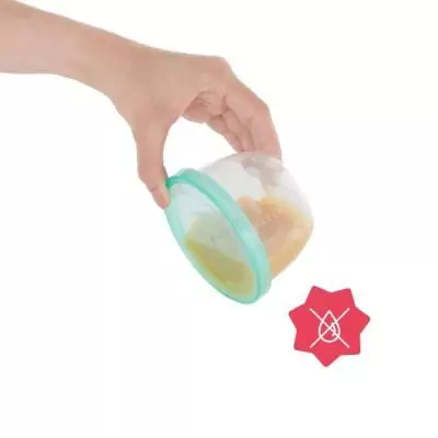 Ensemble de 12 Badabowls Gradués 250ml: Boîtes de Conservation Réinscriptibles