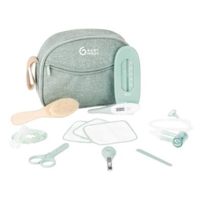 Trousse de Soin Bébé Eco-Responsable - 10 Accessoires, Matcha