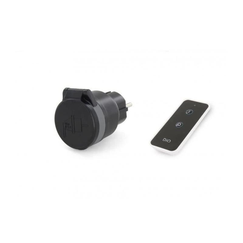 Prise Dio Nano Extérieure + Télécommande 1 Canal - Compact et Puissant