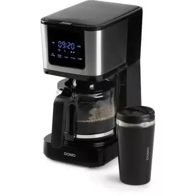 Cafetière filtre DOMO DO733K 900W - 4 à 10 tasses - Noir Cafetière filtre DOMO DO733K 900W - 4 à 10 tasses - Noir