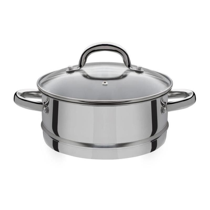 Batterie de cuisine GSW 10 pcs - Induction - Inox