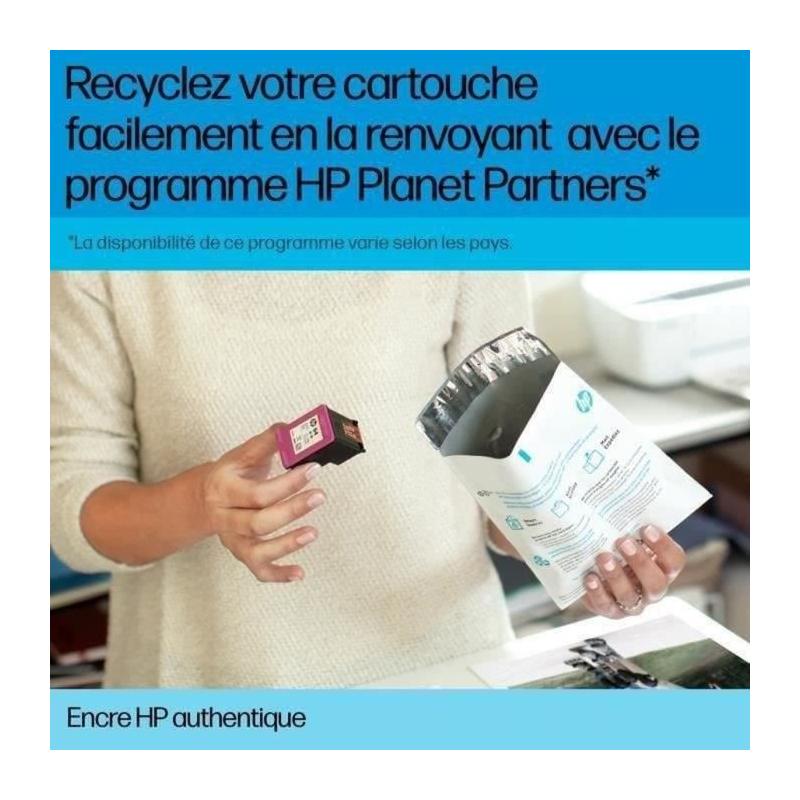 Cartouche d'encre cyan HP 913A authentique pour HP PageWide • CARTOUCHE IMPRIMANTE