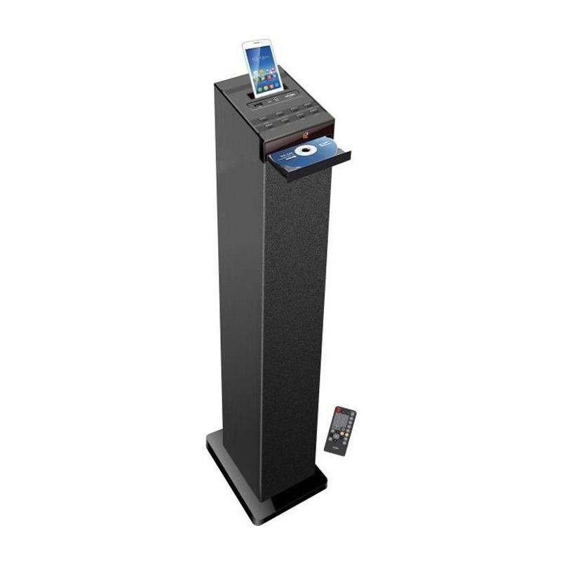 Chaîne HI-FI INOVALLEY HP32CD Bluetooth, Lecteur CD, USB - Noir