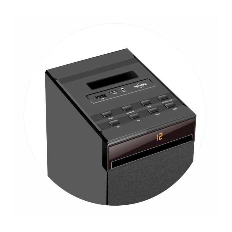 Chaîne HI-FI INOVALLEY HP32CD Bluetooth, Lecteur CD, USB - Noir